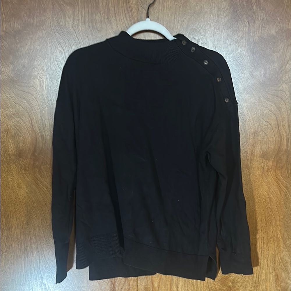 Ann Taylor Classic Black Knit Top